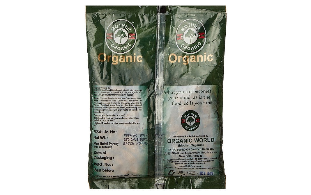 Mother Organic Badam Giri    Pack  250 grams